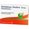 Diclofenac Zentiva 25 mg Диклофенак Зентива 25 мг таблетки, покрытые пленочной оболочкой, 20 шт