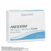 ANESDERM 25 mg/g + 25 mg/g Creme + 10 Pflaster  АНЕСДЕРМ 25 мг/г + крем 25 мг/г + 10 пластырей 