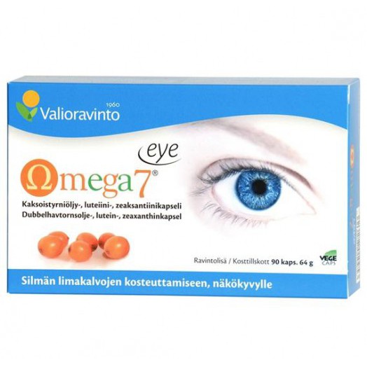 Valioravinto Omega7 - Eye 90 kaps Валиоравинто Омега 7