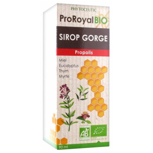 Phytoceutic ProRoyal Bio-Sirup-Schlucht Propolis ProRoyal Органический сироп Gorge Propolis 90 мл