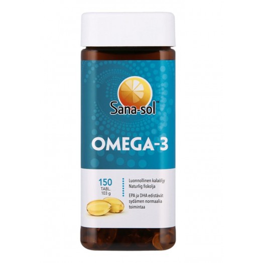 Sana-sol Omega 3 Сана-сол Омега3 150 капсул