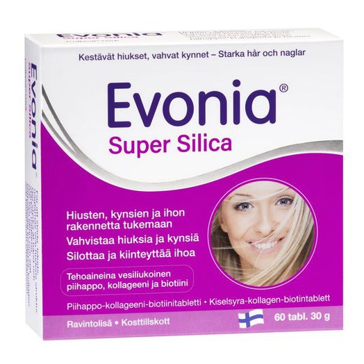 Evonia Super Silica Ивониа супер силика укрепление волос и ногтей,60 таблеток