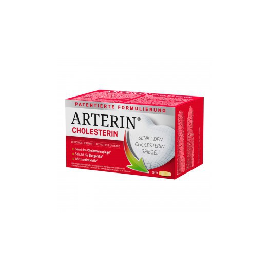 Arterin Cholesterin Tabletten, Артерин Холестерин, таблетки для снижения холестерина, 90 шт