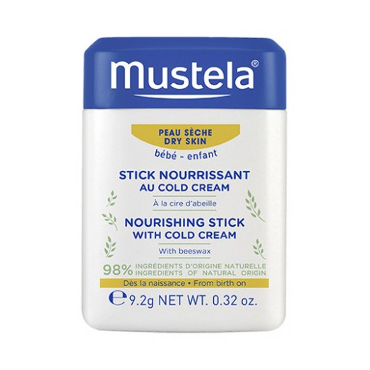 Mustela Nährender Stick mit Cold Cream Мустела стик для детских щечек от холода 