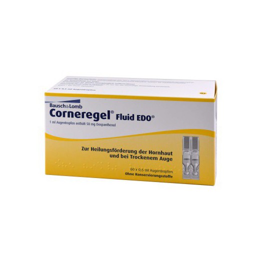 Corneregel Fluid EDO Augentropfen, Корнерегел Флуид EDO, глазные капли, 60X0.6 мл