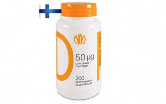 Natura Media Vitamin D3 (Натура медиавитамин д3) 50 мкг