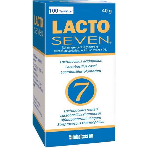 Lacto seven Tabletten ,Лакто севен  таблетки ,100 шт