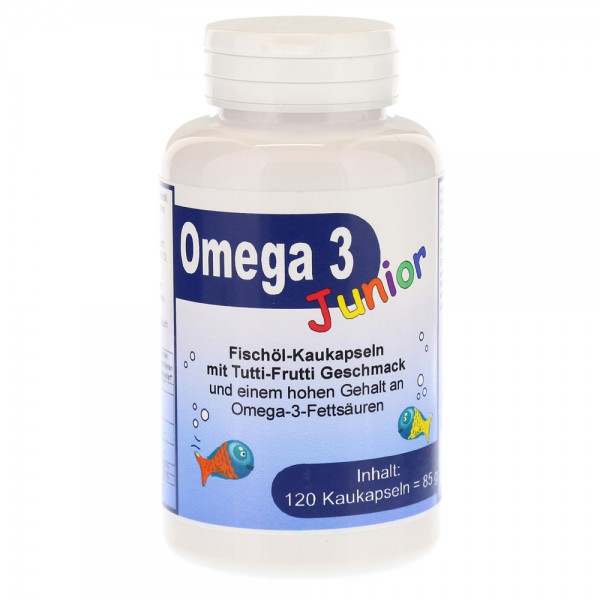 Omega 3 Junior Berco Kaukapseln Омега 3 Junior Berco жевательные капсулы