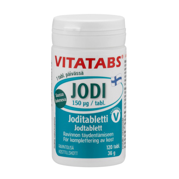 Vitatabs Jodi - Витатабс  Йод таблетки,120 шт
