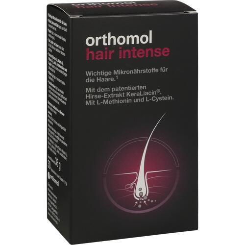 Orthomol Hair Intense Ортомол интенсивный капсулы для волос ,60 шт.