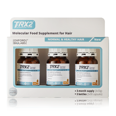 TRX 2  Молекулярная добавка для роста волос , 3*90 капсул