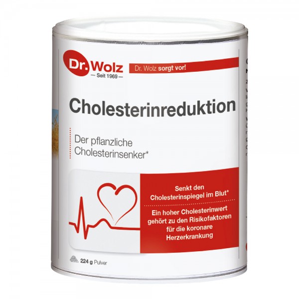 Cholesterinreduktion Dr.Wolz Pulver Снижение холестерина доктор Вольц ,порошок,224 гр.