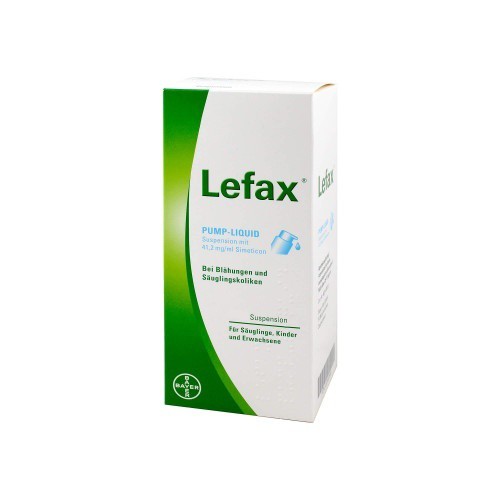 Lefax Pump Liquid Лефакс суспензия с помпой от колик у младенцев 50 мл