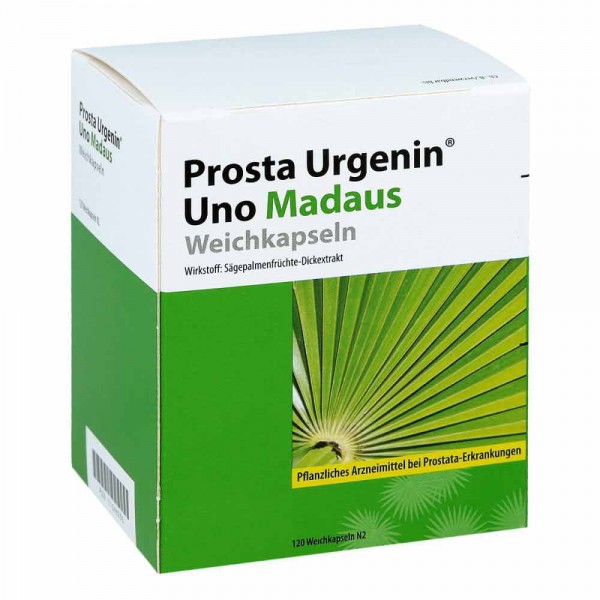 Prosta Urgenin Uno Madaus Weichkapseln Проста ургенин уно мадаус таблетки для здоровья простаты,120 шт