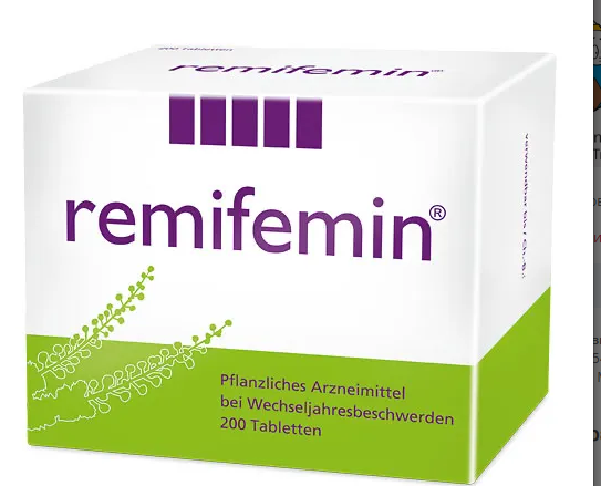 REMIFEMIN ремифемин поддерживающий  препарат при климаксе (менопаузе),200 таб.