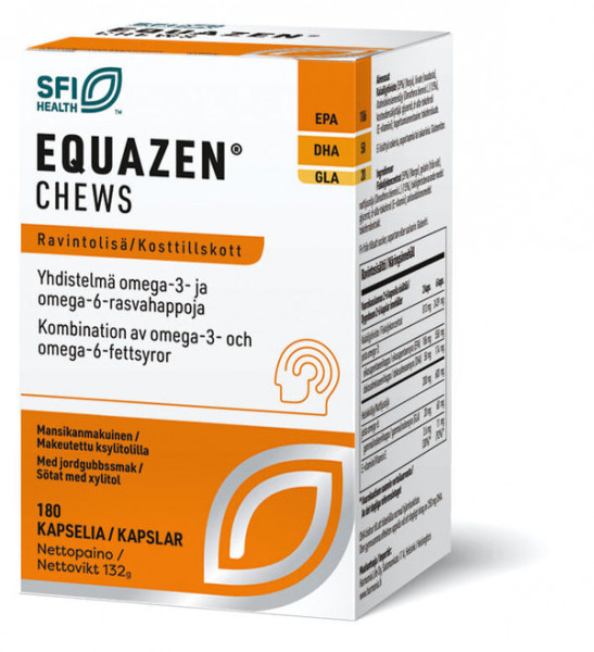 Equazen Chews  Эквазен жевательный при СДВГ у детей180 капсул