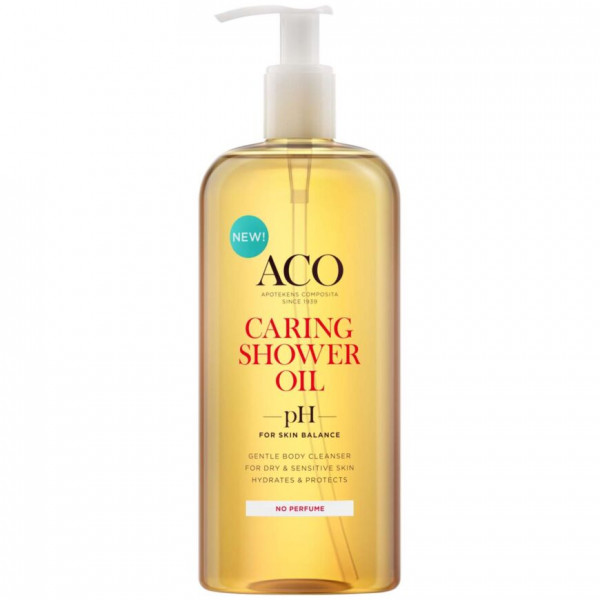 ACO BODY CARING SHOWER OIL HAJUSTEETON Ухаживающее масло для душа для тела ,400 мл