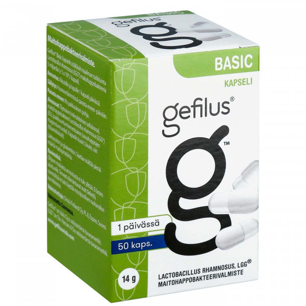 GEFILUS BASIC Гефилус капсулы пробиотк ,50 шт.