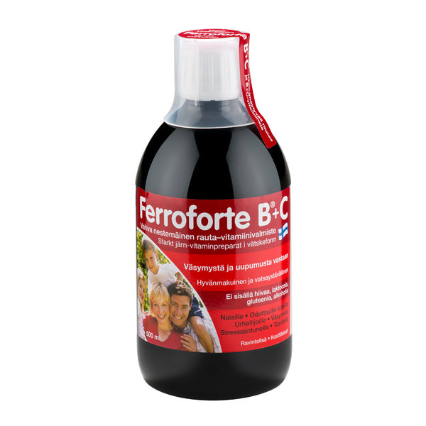 Ferroforte B + C Феррофорте плюс витамины В и С сироп 500 мл