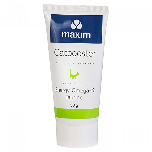 MAXIM CATBOOSTER Витаминный бустер для кошек  с Омега 3 и витаминами,50 г