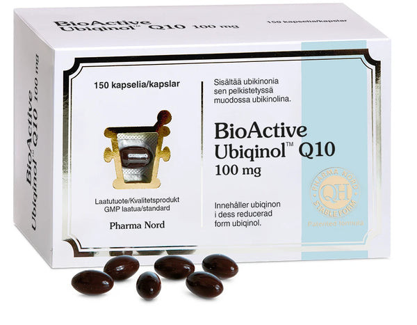Pharma Nord BioActive Ubiqinol Фарма Норм Убихинол коэнзим Q 10,150 капсул