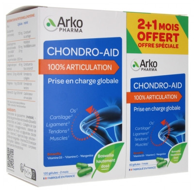 Arkopharma Chondro-Aid Аркофарма Хондро эйд для суставов ,180 капсул