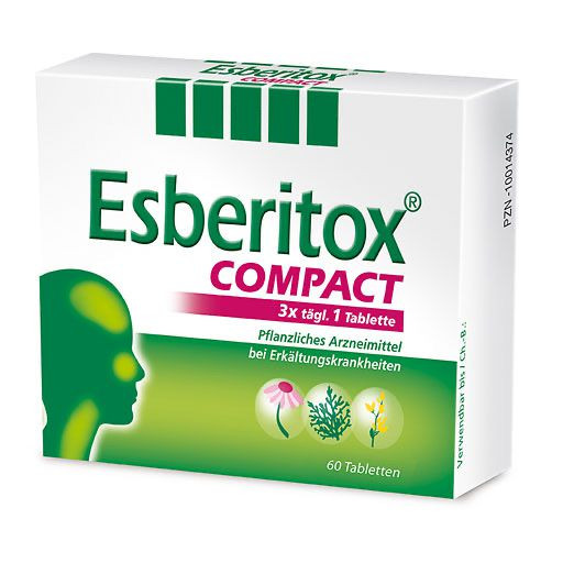 ESBERITOX COMPACT Эсберитокс компакт  таблетки от постуды,60 шт 