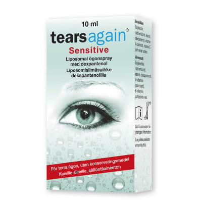 TEARSAGAIN Sensitive спрей для глаз для сухих и уставших глаз,10 мл