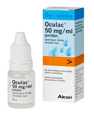 OCULAC 50 mg/ml silmätipat ОКУЛАК 50 мг/мл капли глазные, раствор