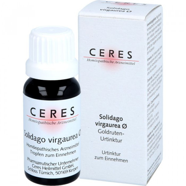 CERES SOLIDAGO VIRGAUREA URTINKTUR  материнская настойка Церес солидаго,капли для приема внутрь,20 мл