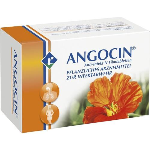 Ангоцин первая помощь при простуде и инфекции мочевого пузыря,500 шт