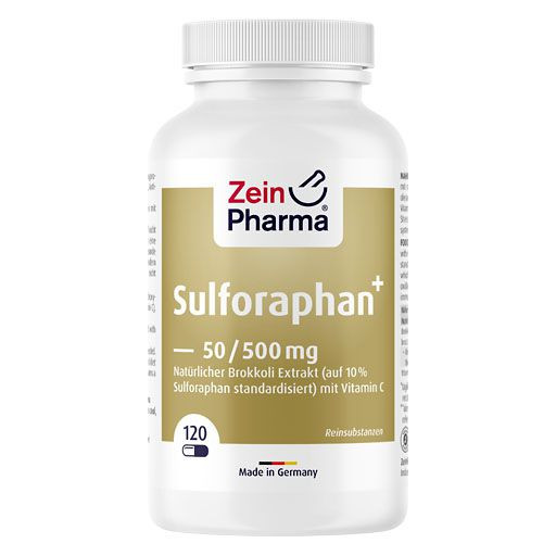 SULFORAPHAN BROKKOLI+C 50/500 MG KAPSELN Сульфорафан брокколи 500 мг,120 капсул