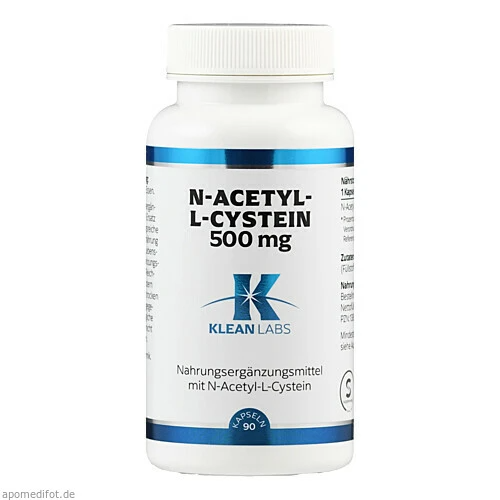 N-Acetyl-L-Cystein 500mg N-Ацетил l -цистеин 500 мг,90 капсул