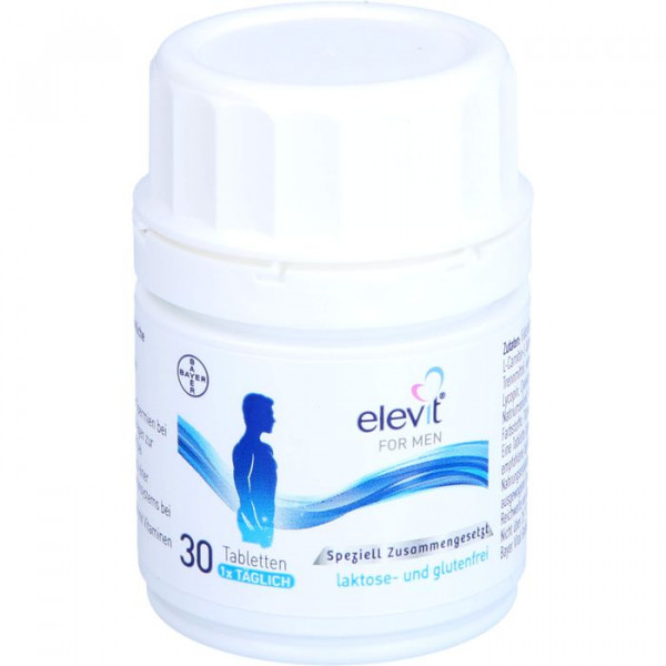 ELEVIT FOR MEN TABLETTEN Элевит витамины для мужчин при планировании ребенка,30 таб