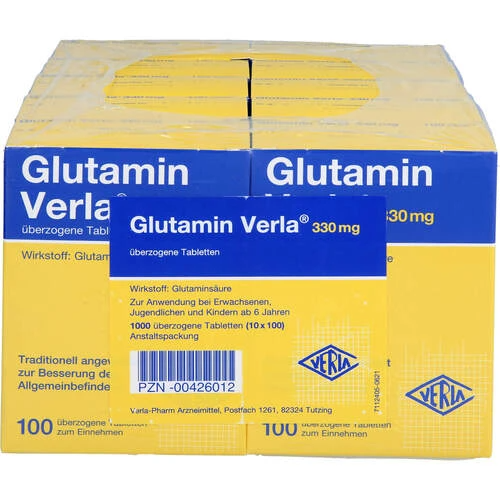 GLUTAMIN VERLA Глутамин Верла ,1000 таблеток