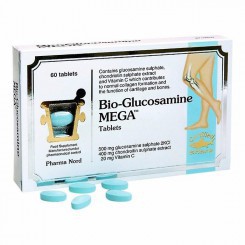 Bio-Glukosamiini+Kondroitiini, Био-Глюкозамиини-Хондроитиин, таблетки для оздоровления суставов, 120 шт.