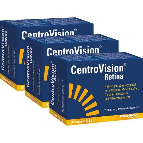 Капсулы Centrovision Retina для поддержания зрения,180 шт