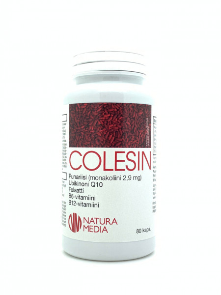  Natura Media Colesin - Красный рис 80 капсул