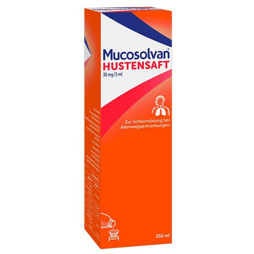 MUCOSOLVAN Saft мукосолван софт 30 мг/5 мл сироп от кашля ,250 мл