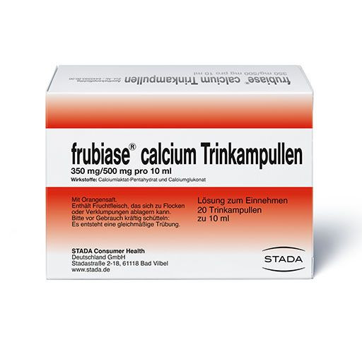 FRUBIASE CALCIUM T Фрубиаза ампулы питьевые 20 шт