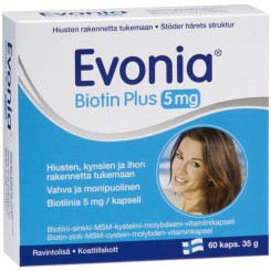 Evonia Biotin Plus  Ивониа 5 мг 