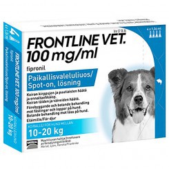 Frontline vet 100 mg/ml 4х1,34 ml Фронтлайн для собак 10-20 кг
