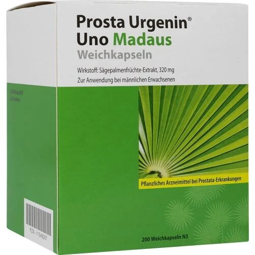 Проста Ургенин Уно Мадаус мягкие капсулы от простатита,200 шт