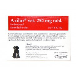AXILUR  Аксилур 250 мг глистогонного средства 10 таблеток