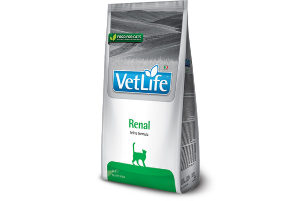 Farmina Vet Life Renal  корм для кошек для поддержания почек 2 кг