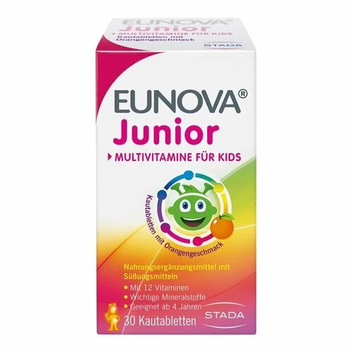 Eunova Junior Юнова Джуниор Мультивитамины Детские 30 шт.