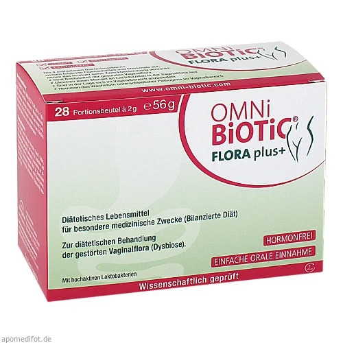 OMNi BiOTiC Flora plus+ Омнибиотик Флора Плюс 28x2 гр.