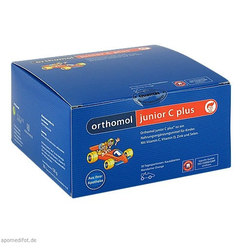 Orthomol Junior C plus Waldfrucht  Ортомол Юниор C плюс Лесные Ягоды, 30 шт. 