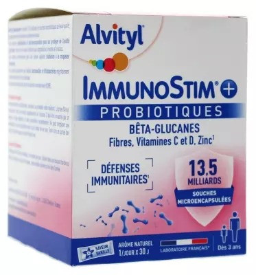 Alvityl ImmunoStim 30 Beutel Алвитил ИммуноСтим+ Пробиотики 30 пакетиков