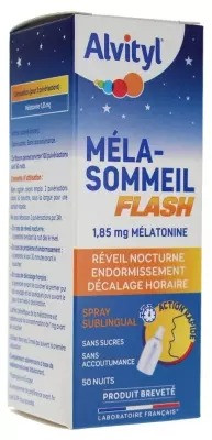 	 Alvityl Méla-Sommeil Flash Sublingualer Spray 20 ml 	 Алвитил Méla-Sommeil Flash сублингвальный спрей 20 мл